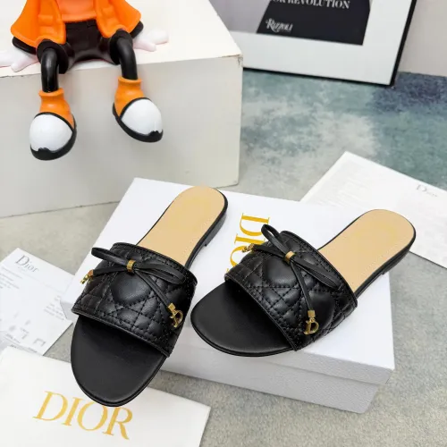 Replica Christian Dior Slippers For Women #1432127 $80.00 USD for Wholesale