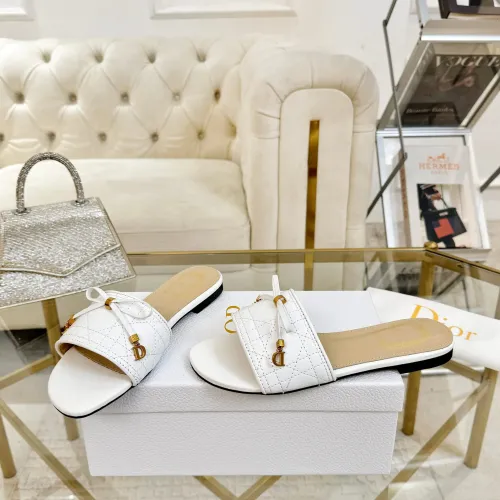 Replica Christian Dior Slippers For Women #1432134 $85.00 USD for Wholesale