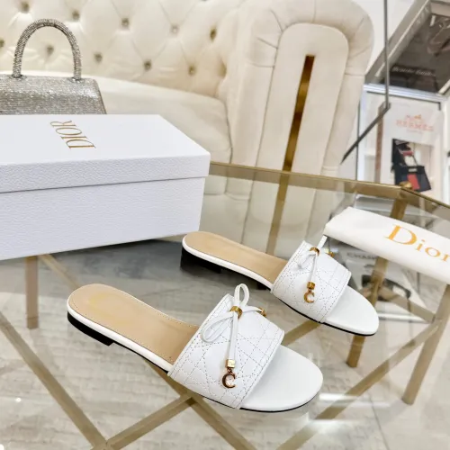 Replica Christian Dior Slippers For Women #1432134 $85.00 USD for Wholesale