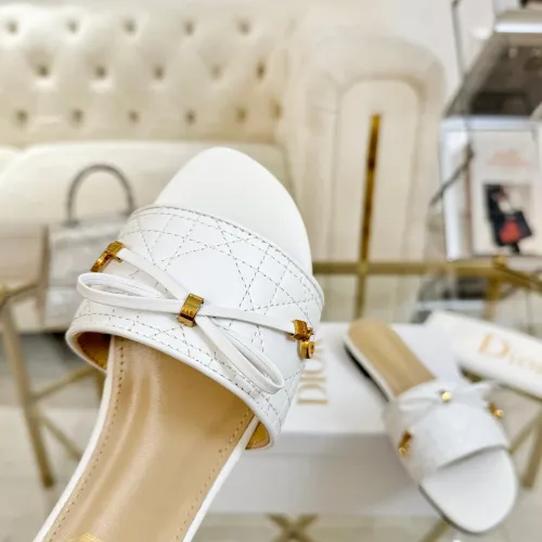 Replica Christian Dior Slippers For Women #1432134 $85.00 USD for Wholesale