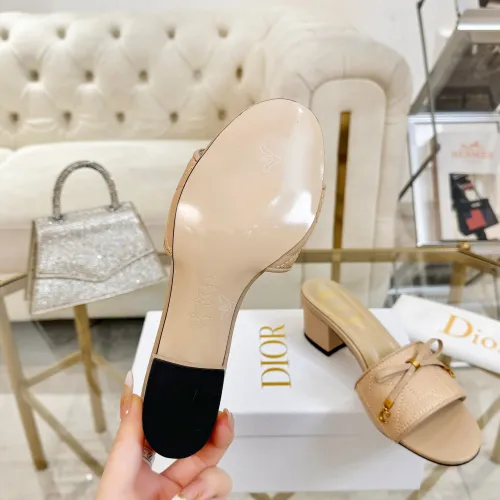 Replica Christian Dior Slippers For Women #1432139 $92.00 USD for Wholesale