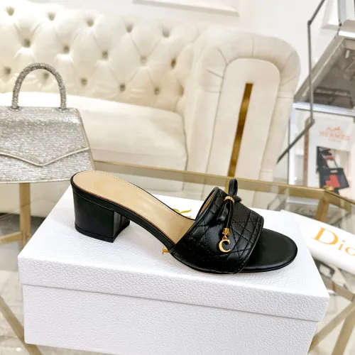 Replica Christian Dior Slippers For Women #1432141 $92.00 USD for Wholesale
