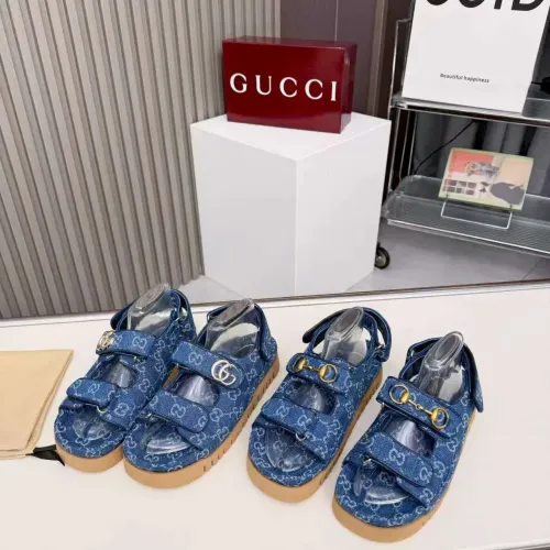 Replica Gucci Sandal For Men #1432151 $85.00 USD for Wholesale