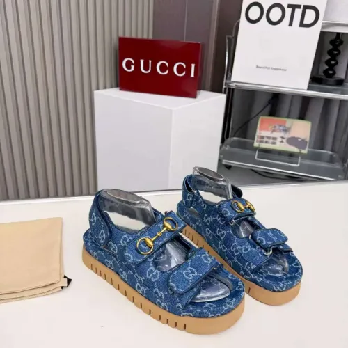 Replica Gucci Sandal For Men #1432153 $85.00 USD for Wholesale