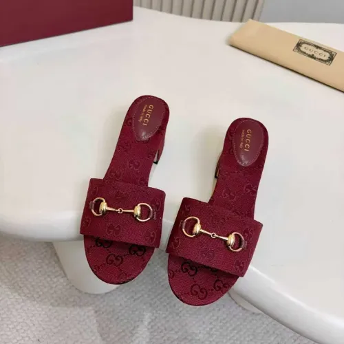 Replica Gucci Slippers For Women #1432184 $88.00 USD for Wholesale