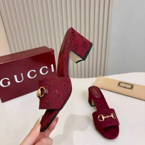 Replica Gucci Slippers For Women #1432184 $88.00 USD for Wholesale