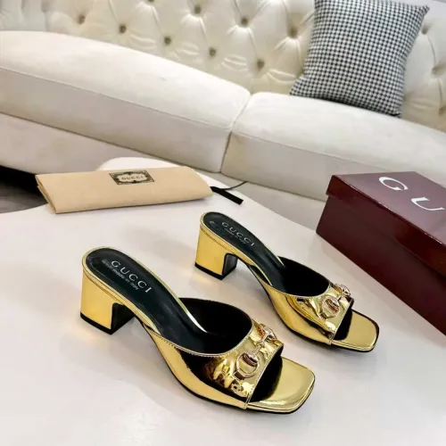 Replica Gucci Slippers For Women #1432198 $85.00 USD for Wholesale