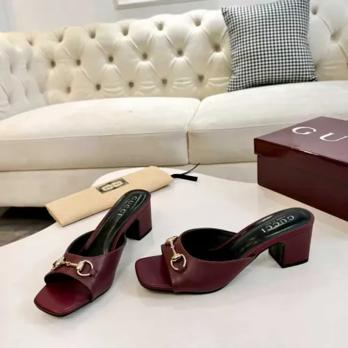 Replica Gucci Slippers For Women #1432202 $85.00 USD for Wholesale