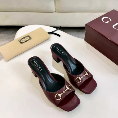 Replica Gucci Slippers For Women #1432202 $85.00 USD for Wholesale