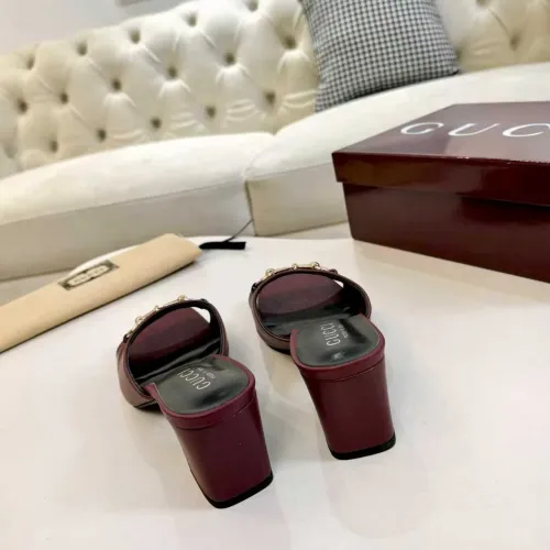 Replica Gucci Slippers For Women #1432202 $85.00 USD for Wholesale
