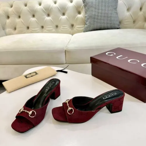 Replica Gucci Slippers For Women #1432206 $85.00 USD for Wholesale