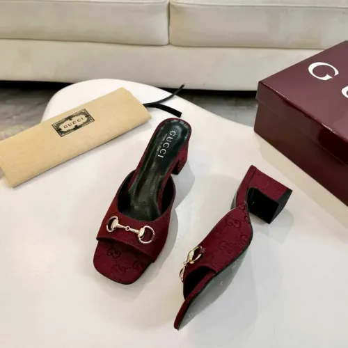 Replica Gucci Slippers For Women #1432206 $85.00 USD for Wholesale