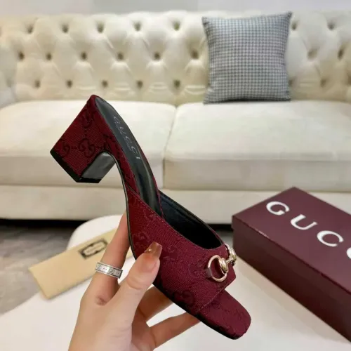Replica Gucci Slippers For Women #1432206 $85.00 USD for Wholesale