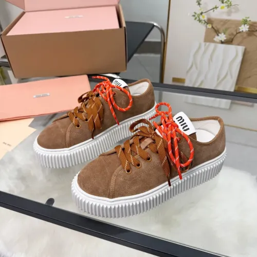 Cheap MIU MIU Casual Shoes For Women #1432240, $$96.00 USD On MIU MIU Casual Shoes
