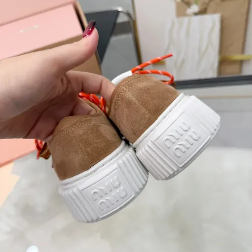 Replica MIU MIU Casual Shoes For Women #1432240 $96.00 USD for Wholesale