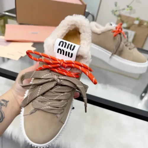 Replica MIU MIU Casual Shoes For Women #1432243 $100.00 USD for Wholesale