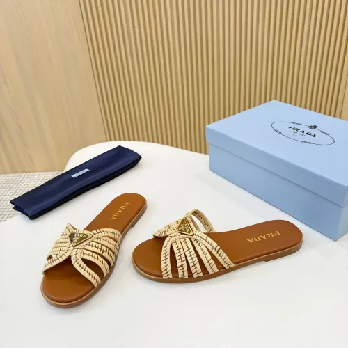 Replica Prada Slippers For Women #1432281 $88.00 USD for Wholesale