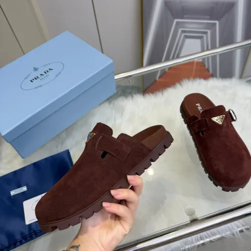 Replica Prada Slippers For Women #1432288 $96.00 USD for Wholesale
