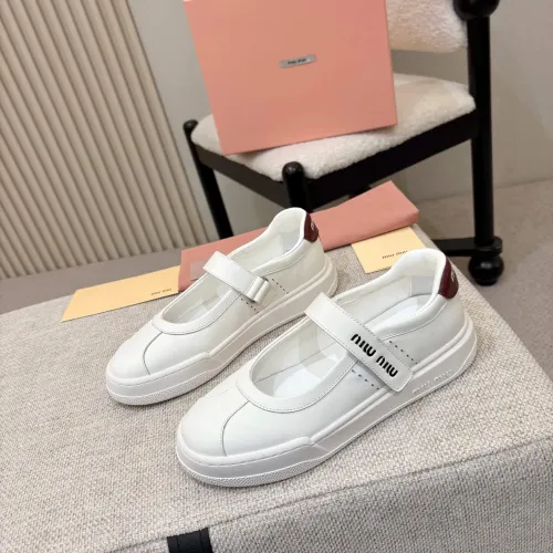 Cheap MIU MIU Casual Shoes For Women #1432293, $$98.00 USD On MIU MIU Casual Shoes
