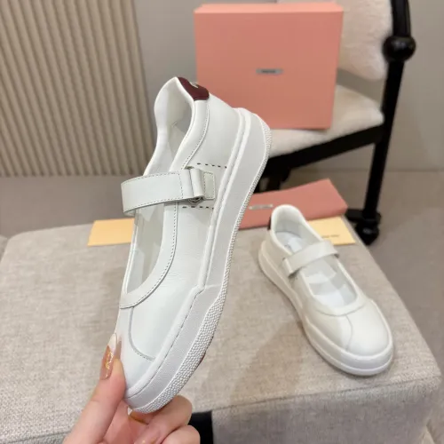 Replica MIU MIU Casual Shoes For Women #1432293 $98.00 USD for Wholesale