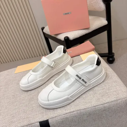 Cheap MIU MIU Casual Shoes For Women #1432294, $$98.00 USD On MIU MIU Casual Shoes