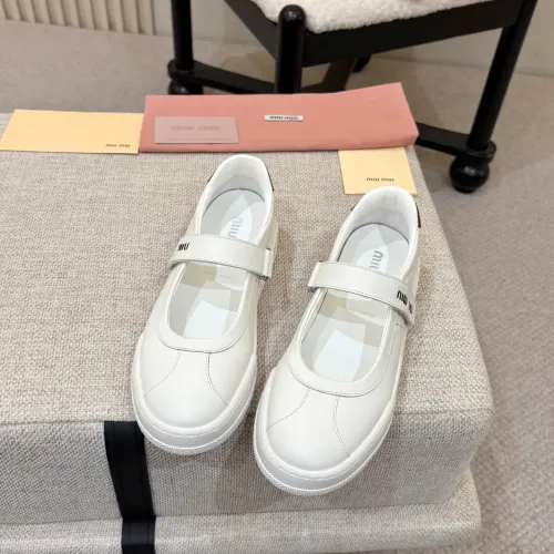 Replica MIU MIU Casual Shoes For Women #1432294 $98.00 USD for Wholesale