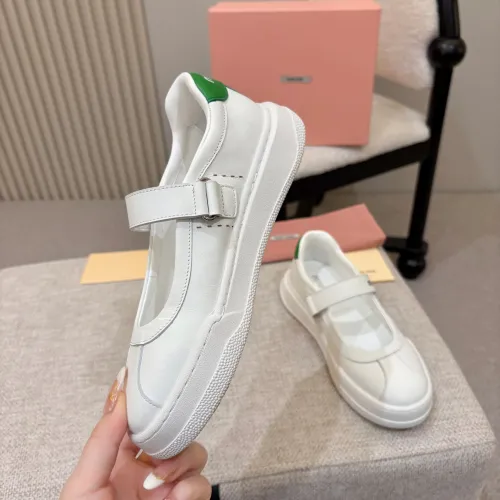 Replica MIU MIU Casual Shoes For Women #1432295 $98.00 USD for Wholesale