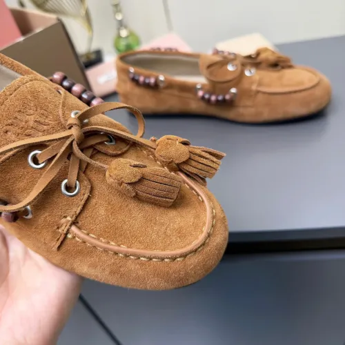 Replica MIU MIU Casual Shoes For Women #1432481 $92.00 USD for Wholesale