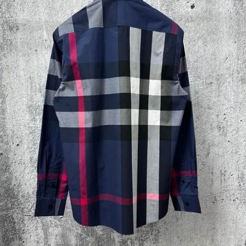 Replica Burberry Shirts Long Sleeved For Men #1432628 $60.00 USD for Wholesale