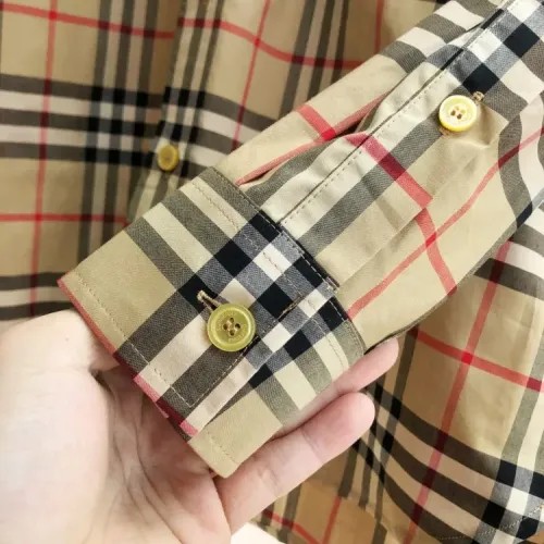 Replica Burberry Shirts Long Sleeved For Men #1432636 $64.00 USD for Wholesale