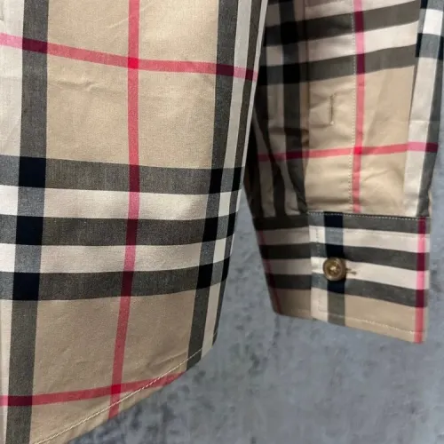 Replica Burberry Shirts Long Sleeved For Men #1432640 $64.00 USD for Wholesale