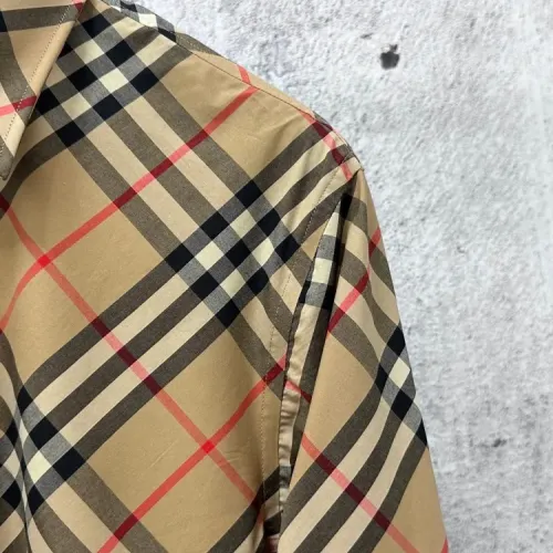 Replica Burberry Shirts Long Sleeved For Men #1432641 $64.00 USD for Wholesale