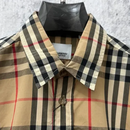 Replica Burberry Shirts Long Sleeved For Men #1432646 $72.00 USD for Wholesale