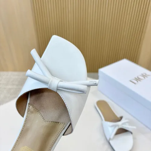 Replica Christian Dior Slippers For Women #1432647 $82.00 USD for Wholesale
