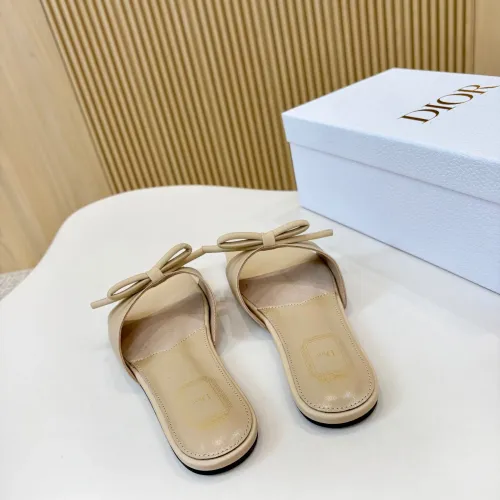 Replica Christian Dior Slippers For Women #1432648 $82.00 USD for Wholesale