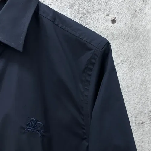 Replica Burberry Shirts Long Sleeved For Men #1432651 $72.00 USD for Wholesale