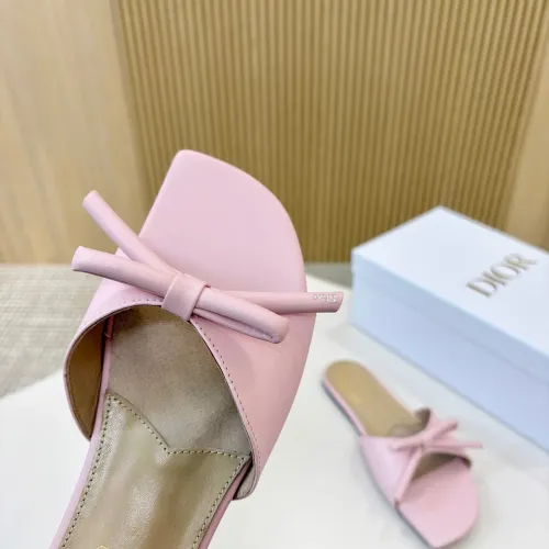 Replica Christian Dior Slippers For Women #1432652 $82.00 USD for Wholesale