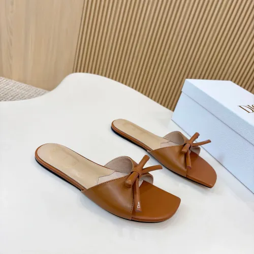 Replica Christian Dior Slippers For Women #1432656 $82.00 USD for Wholesale