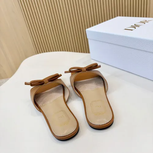 Replica Christian Dior Slippers For Women #1432656 $82.00 USD for Wholesale