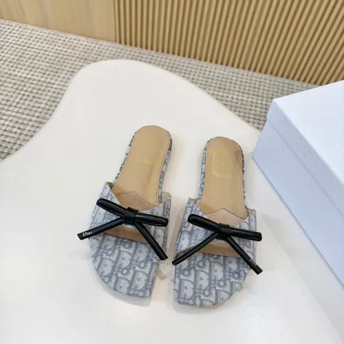 Replica Christian Dior Slippers For Women #1432661 $82.00 USD for Wholesale