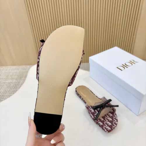 Replica Christian Dior Slippers For Women #1432663 $82.00 USD for Wholesale