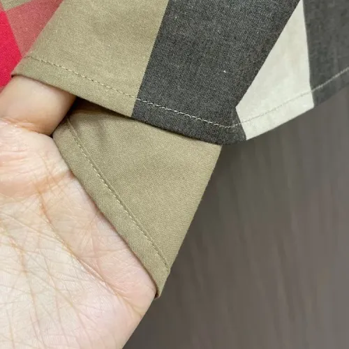 Replica Burberry Shirts Short Sleeved For Men #1432664 $56.00 USD for Wholesale