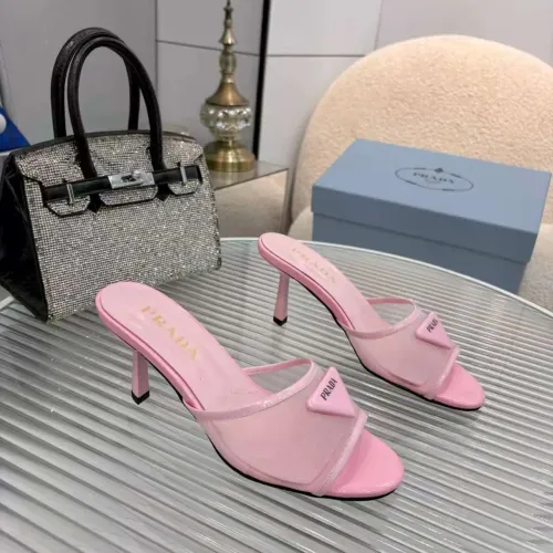 Replica Prada Slippers For Women #1432672 $80.00 USD for Wholesale