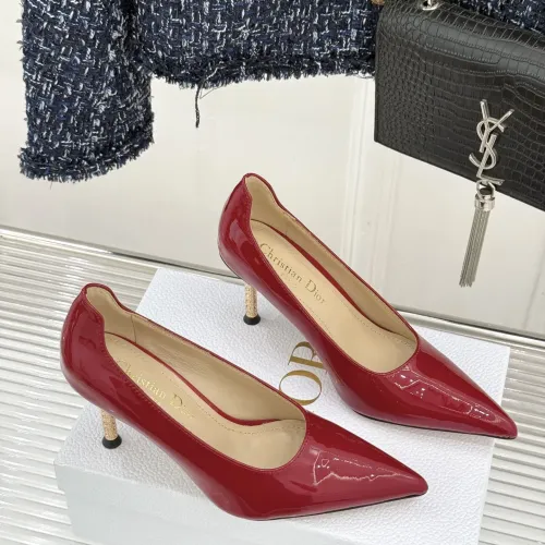 Replica Christian Dior High-Heeled Shoes For Women #1432729 $112.00 USD for Wholesale