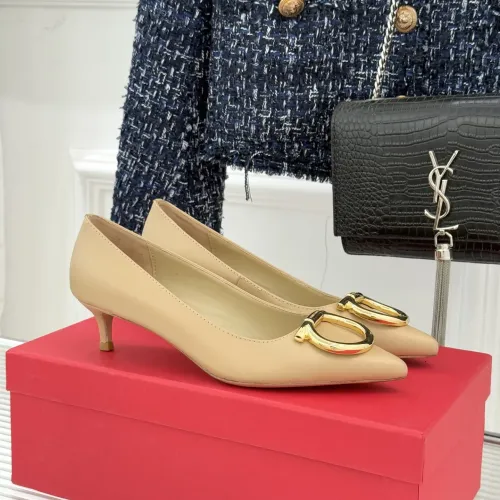 Cheap Salvatore Ferragamo High-Heeled Shoes For Women #1432732, $$108.00 USD On Salvatore Ferragamo High-Heeled Shoes