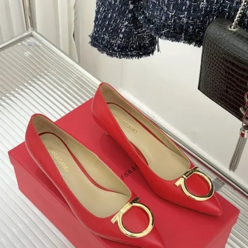 Replica Salvatore Ferragamo High-Heeled Shoes For Women #1432733 $108.00 USD for Wholesale