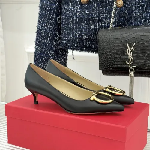 Cheap Salvatore Ferragamo High-Heeled Shoes For Women #1432734, $$108.00 USD On Salvatore Ferragamo High-Heeled Shoes