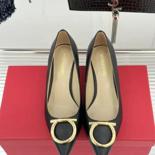 Replica Salvatore Ferragamo High-Heeled Shoes For Women #1432734 $108.00 USD for Wholesale