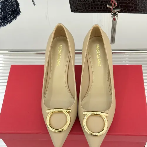 Replica Salvatore Ferragamo High-Heeled Shoes For Women #1432735 $108.00 USD for Wholesale