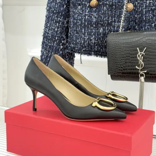 Cheap Salvatore Ferragamo High-Heeled Shoes For Women #1432737, $$108.00 USD On Salvatore Ferragamo High-Heeled Shoes